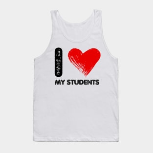 I Love My Students I Heart My Students Tank Top